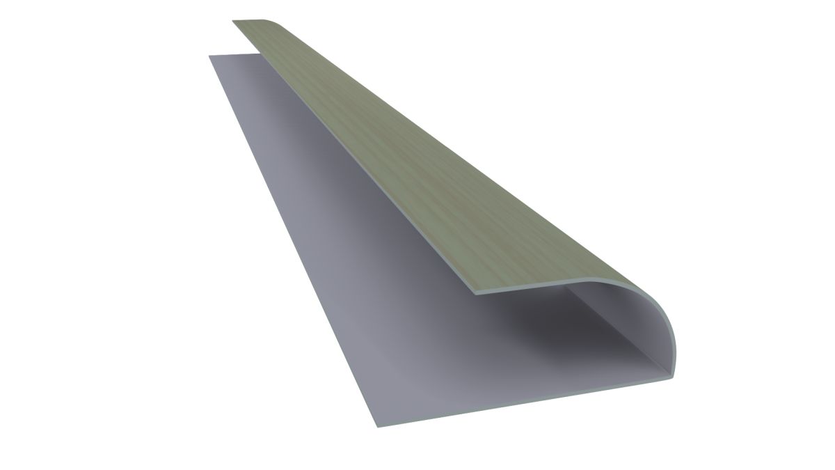 Oval Parke Bitim Profili PVC