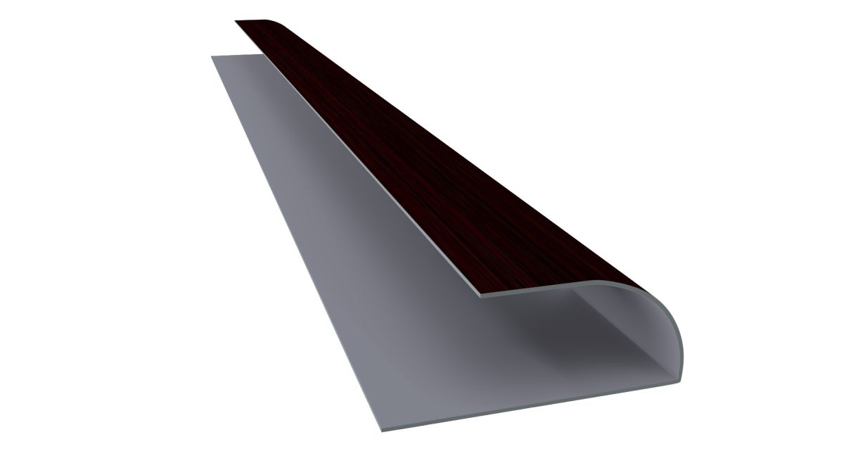 Oval Parke Bitim Profili PVC