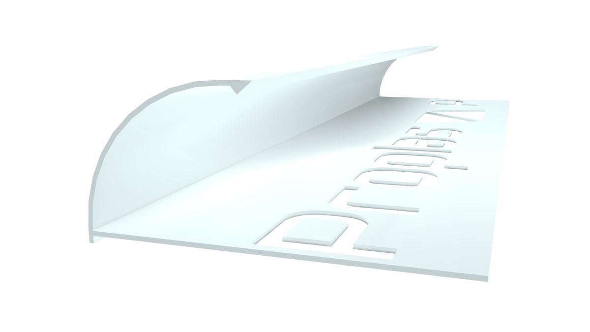 Beyaz Lüks Seramik & Fayans Dış Köşe Profili