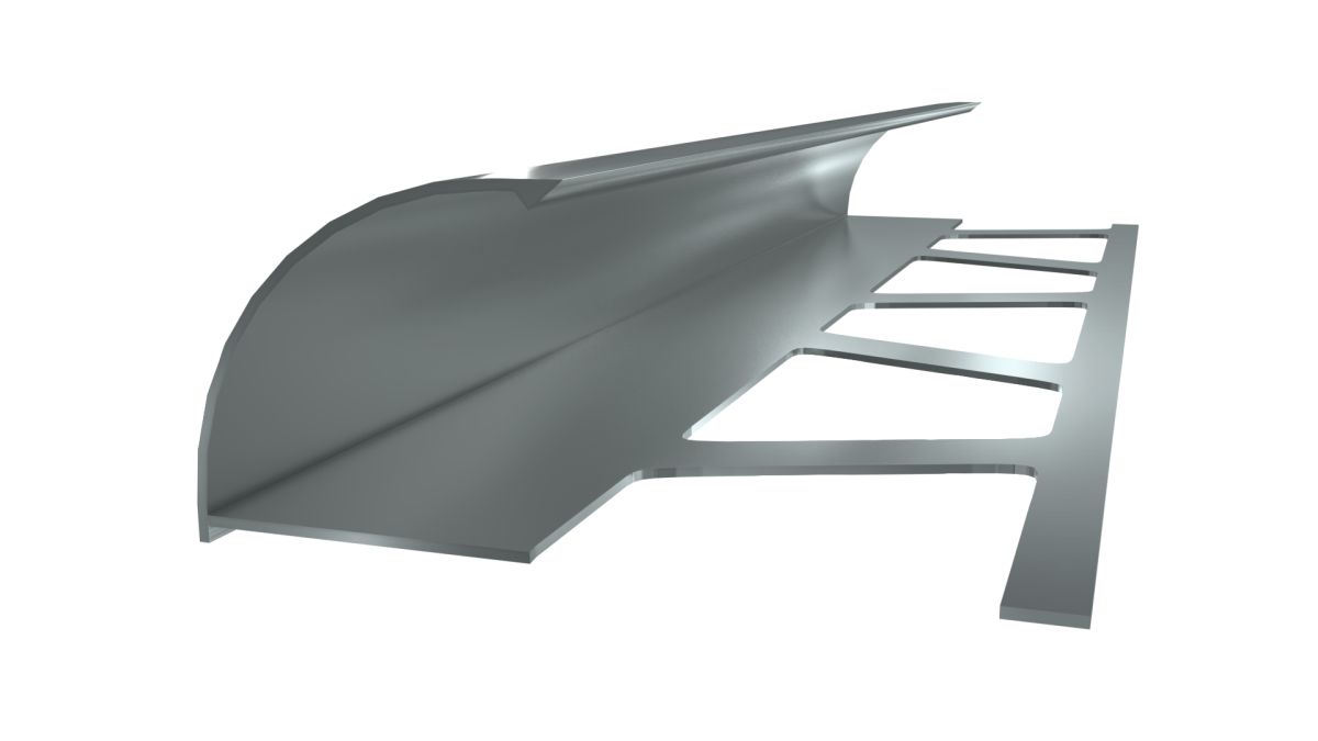 Siyah Seramik & Fayans İç Köşe Profili