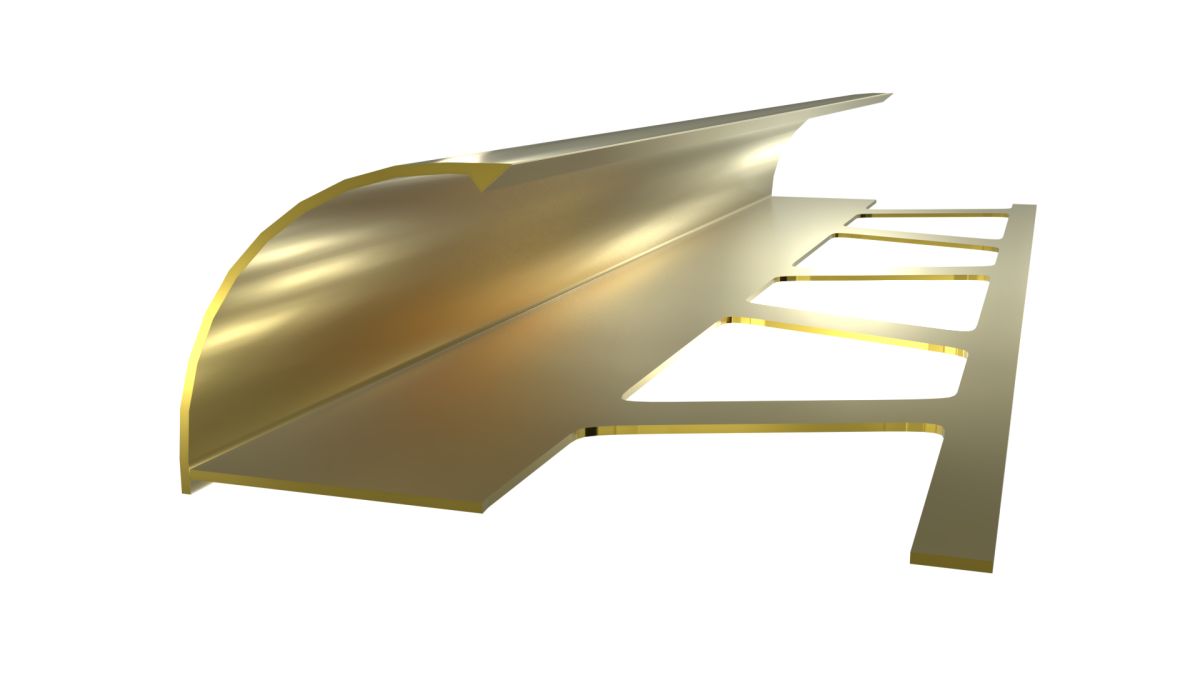 Altın Proplas Extra & Fayans Dış Köşe Profili Alüminyum