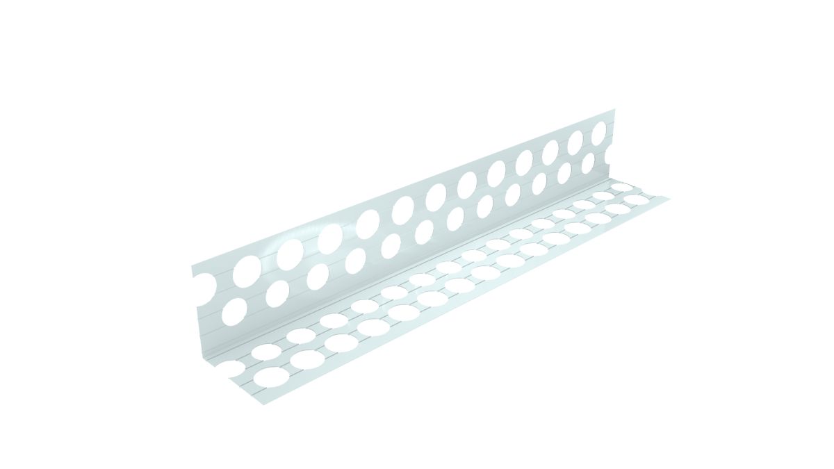 Beyaz Sırtsız Akçı Köşe Profili PVC