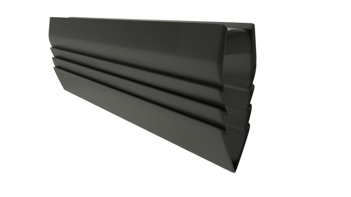 Siyah Derz Profili PVC