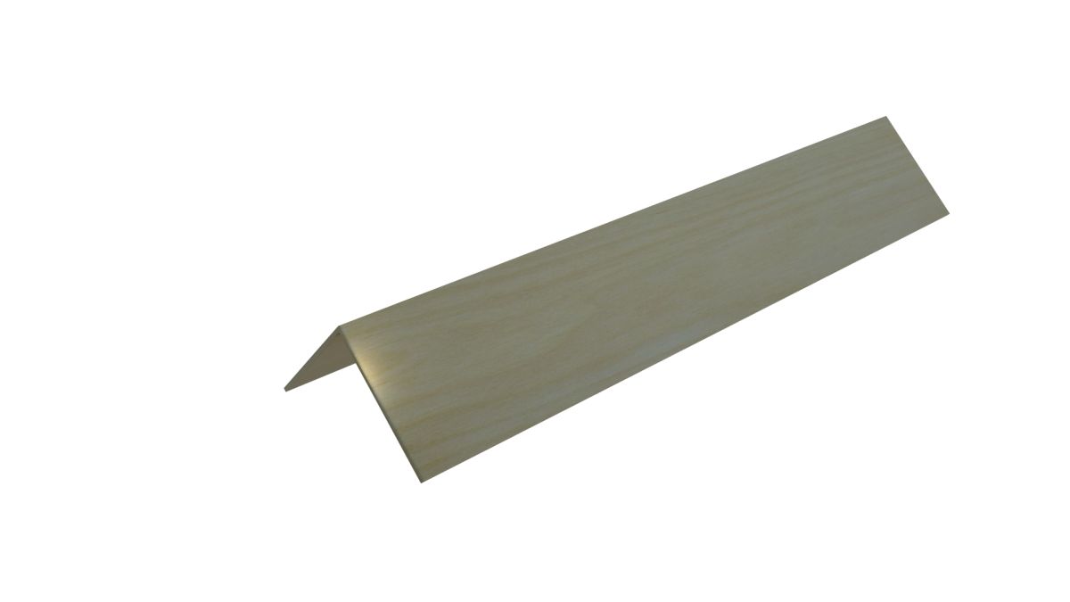 Wood Colors Aluminium Corner Piece Profile