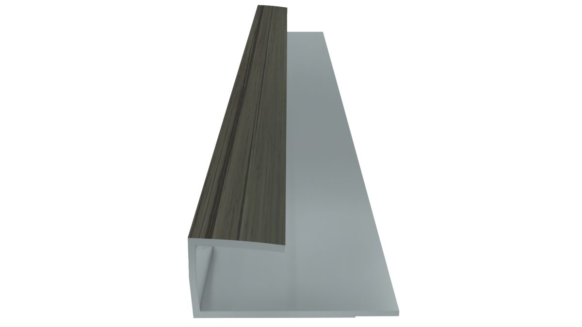 OVAL PARKE BİTİM PROFİLİ ALÜMİNYUM