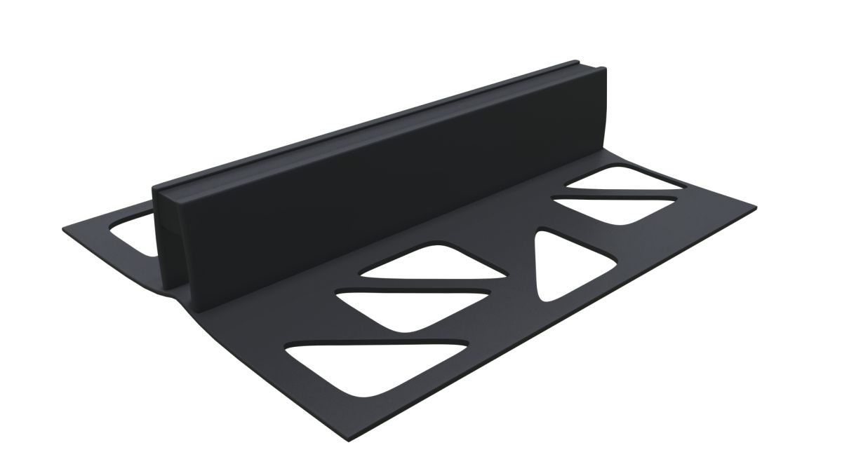 Siyah Genleşme Derz Profili Dilatasyon PVC