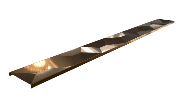 Bronz Ayna Baklava Desen Bordür