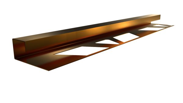 Bronz Ayna Paslanmaz Çelik Köşe Fayans