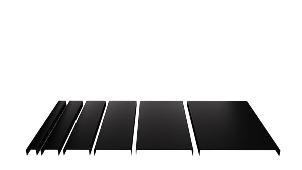 Anthracite Mirror Stainless Steel Square Trim